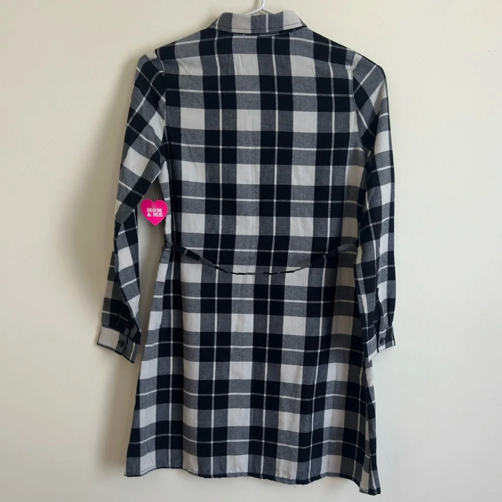 The Children's Place || big Girls Fall Plaid Long Sleeve Dress Sz 14